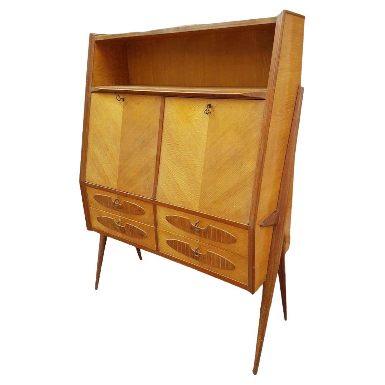 Midcentury Sideboard in the Style of Ico Parisi, 1950s For Sale