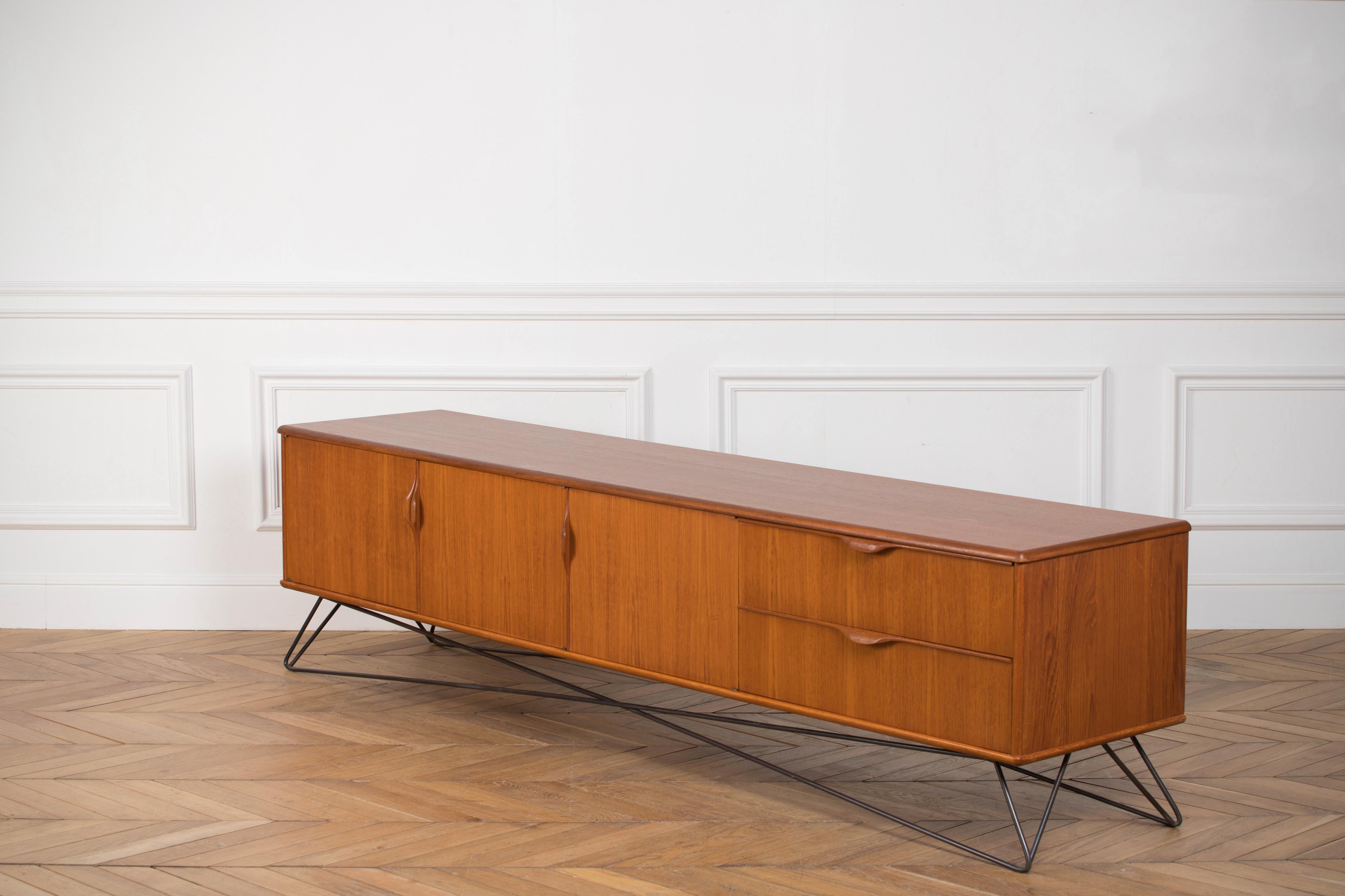 Minimalist & Organic Design German sideboard - 1960 3