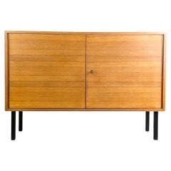 Midcentury Sideboard Nussbaum Anrichte Vintage 1960 Kommode II