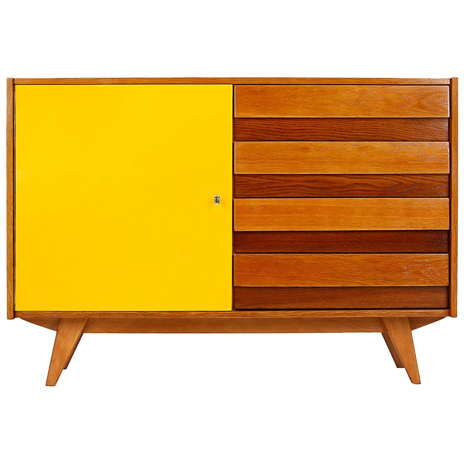 Midcentury Sideboard U 458 by Jiri Jiroutek for Interier Praha, 1960s For Sale