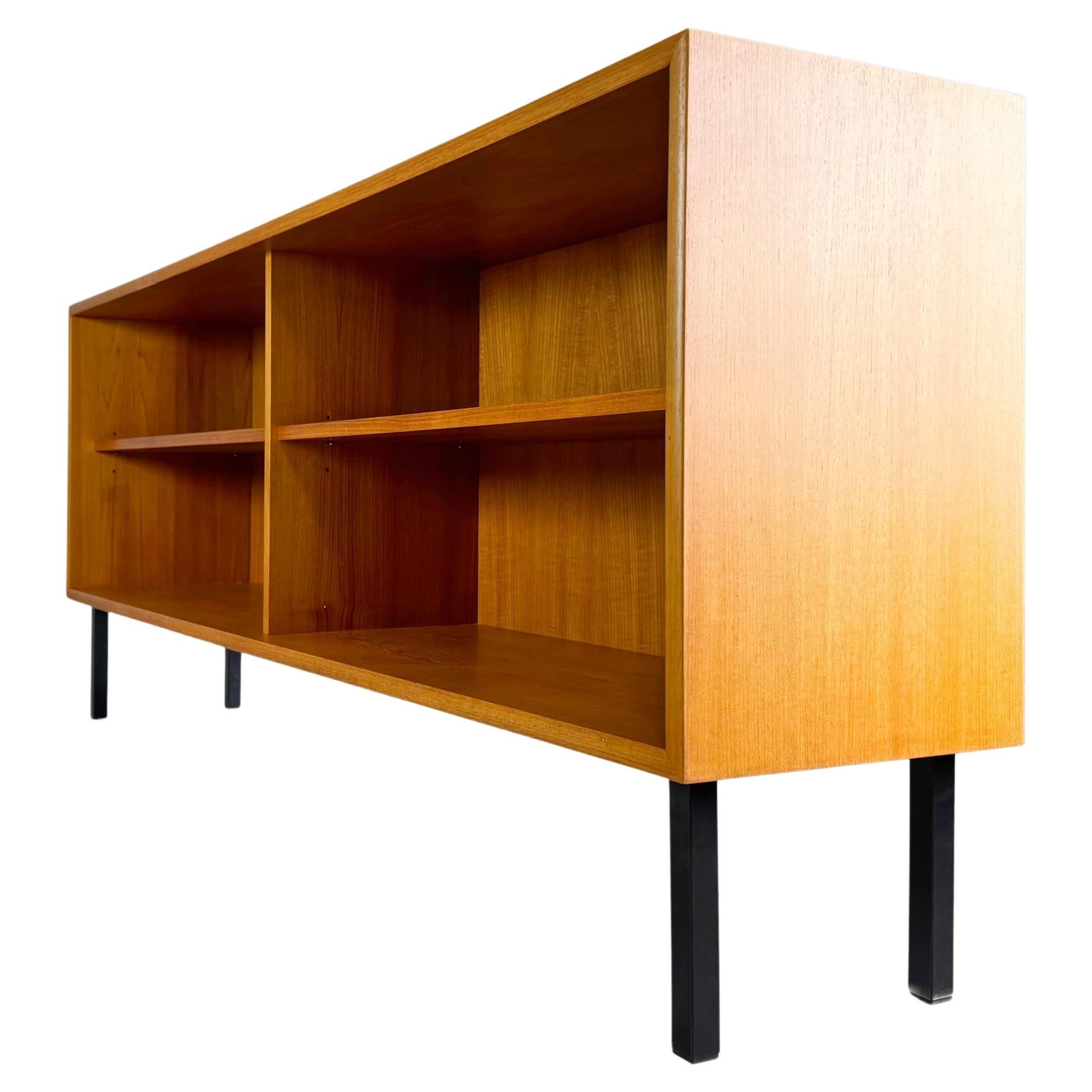 Midcentury Sideboard WK Möbel Lowboard lang II Teak Vintage