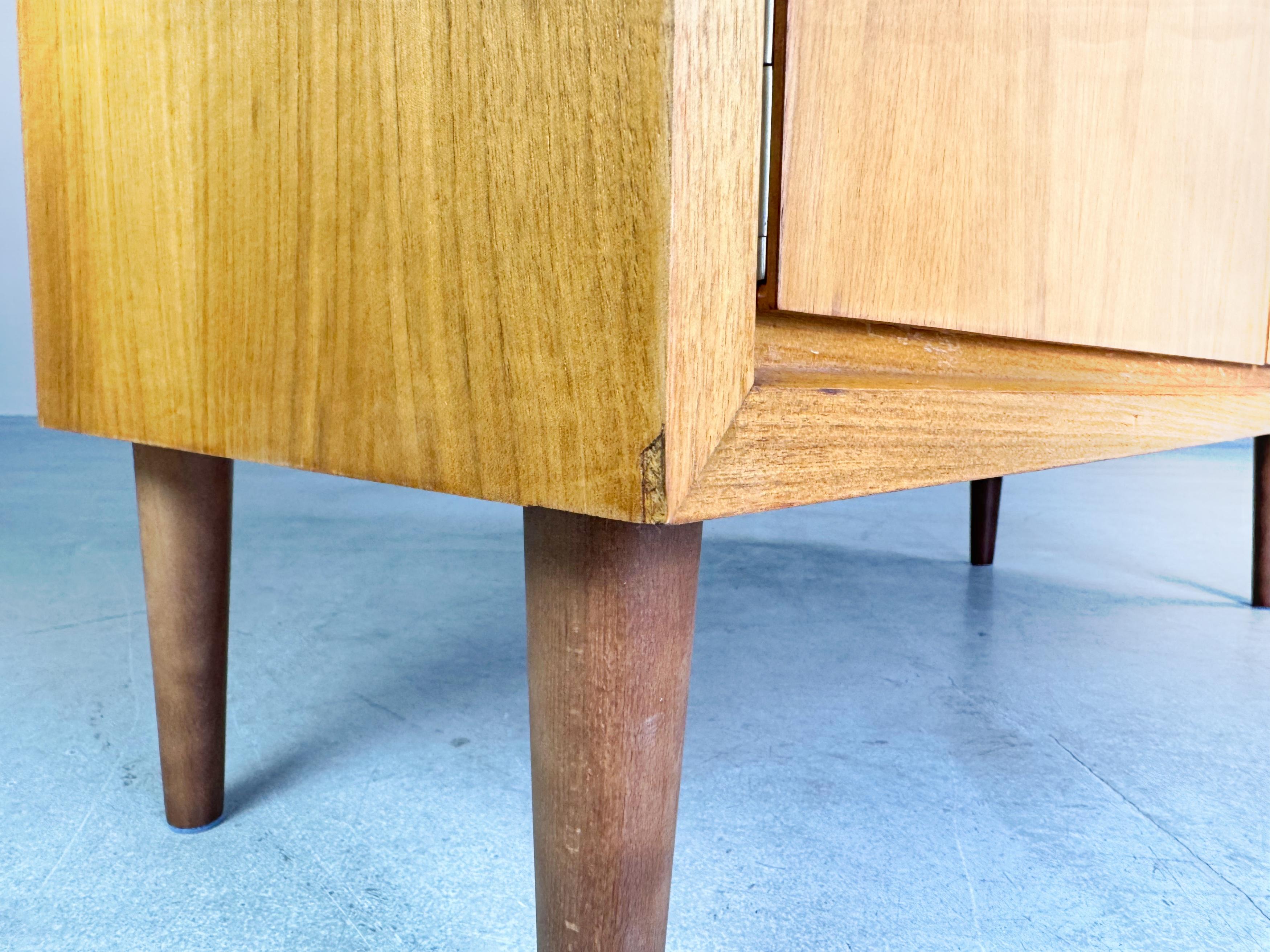 Mid-Century Modern Midcentury Sideboard WK Möbel Nussbaum 1960er Vintage Kommode For Sale