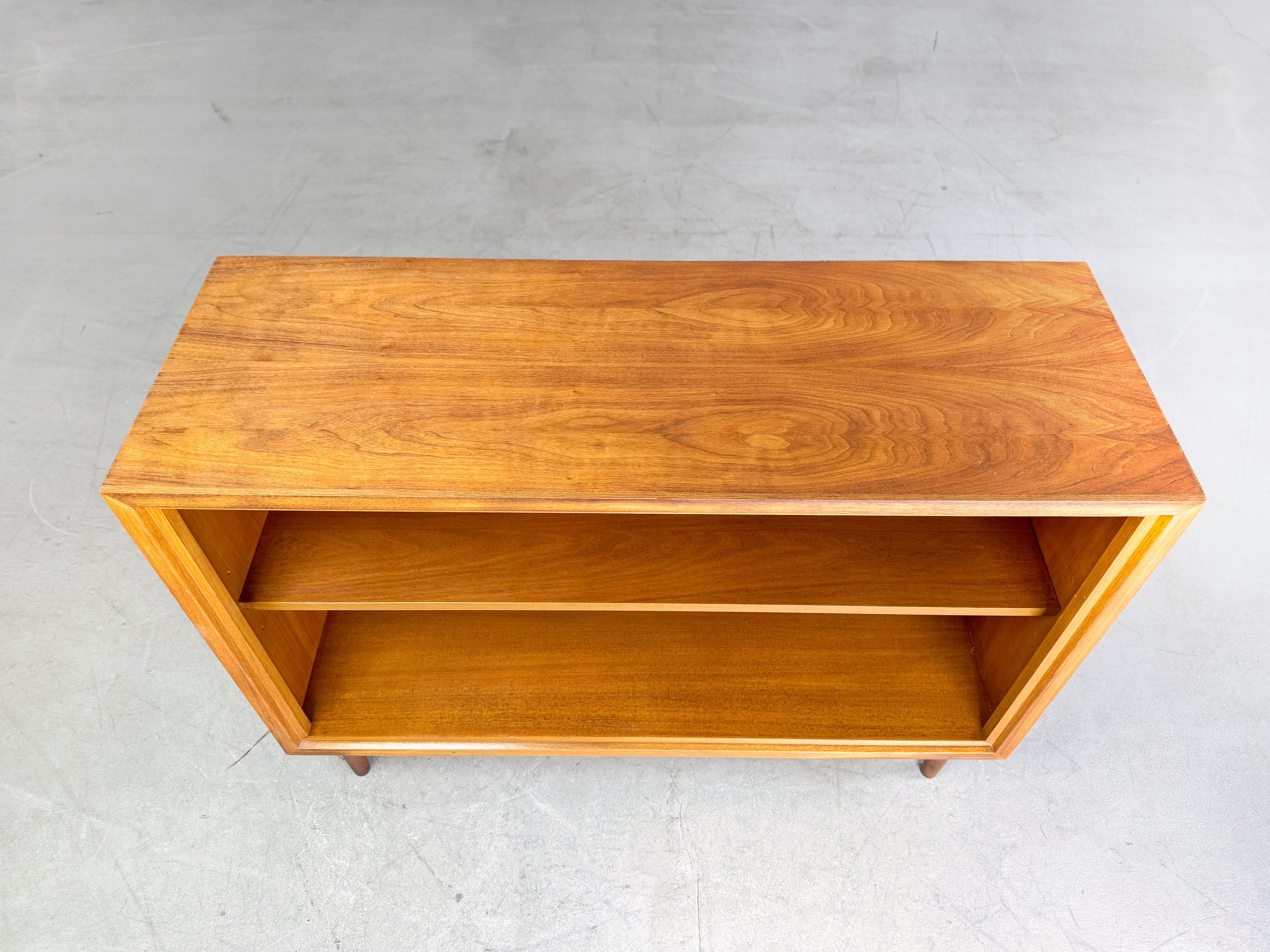 German Midcentury Sideboard WK Möbel Nussbaum 1960er Vintage Kommode III For Sale
