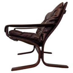 Vintage Midcentury "Siesta" Lounge Chair by Ingmar Relling for Westnofa, Norway, 1970s