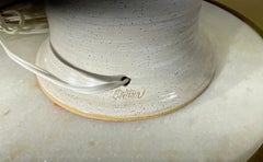 Midcentury Signed Ceramic Table Lamp