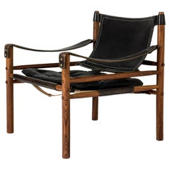 Midcentury "Sirocco" Lounge Chair by Arne Norell, Sweden, 1960s
