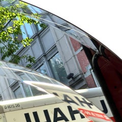 Midcentury Smoke Color Mirror