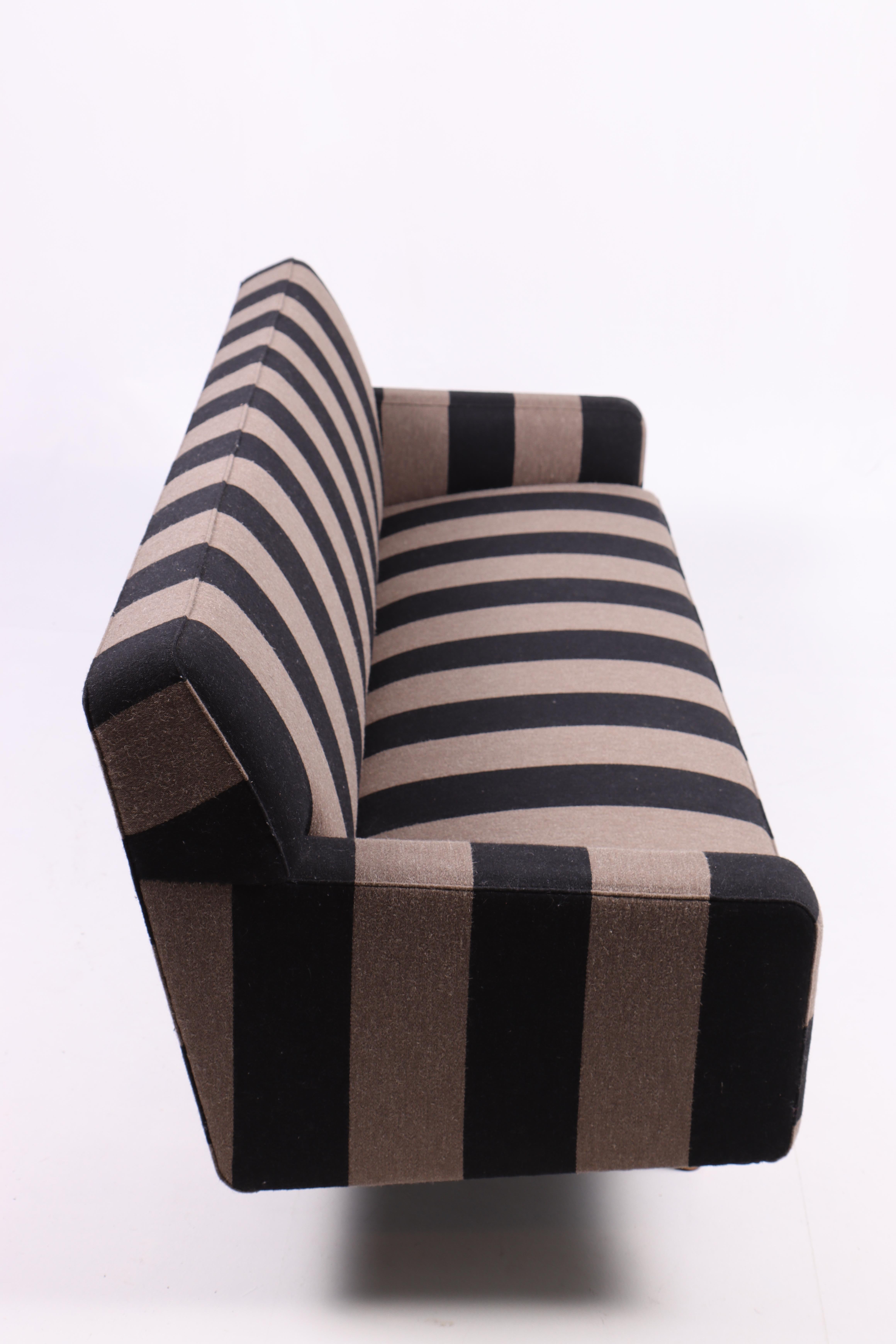 Fabric Midcentury Sofa by Hans Wegner, 1960s For Sale