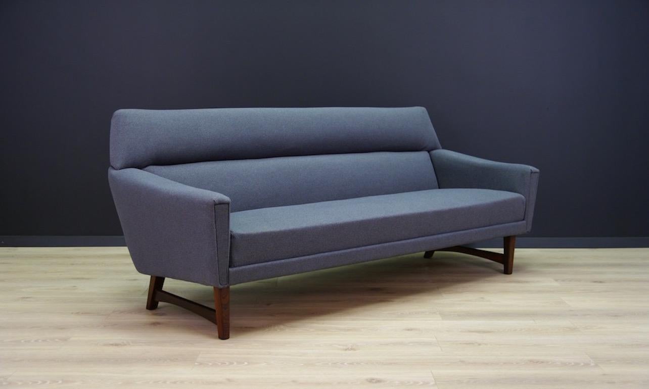 Scandinavian Modern Midcentury Sofa Danish Design Rosewood, 1960-1970