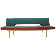 Midcentury Sofa/Daybed Designed by Miroslav Navratil, 1960s