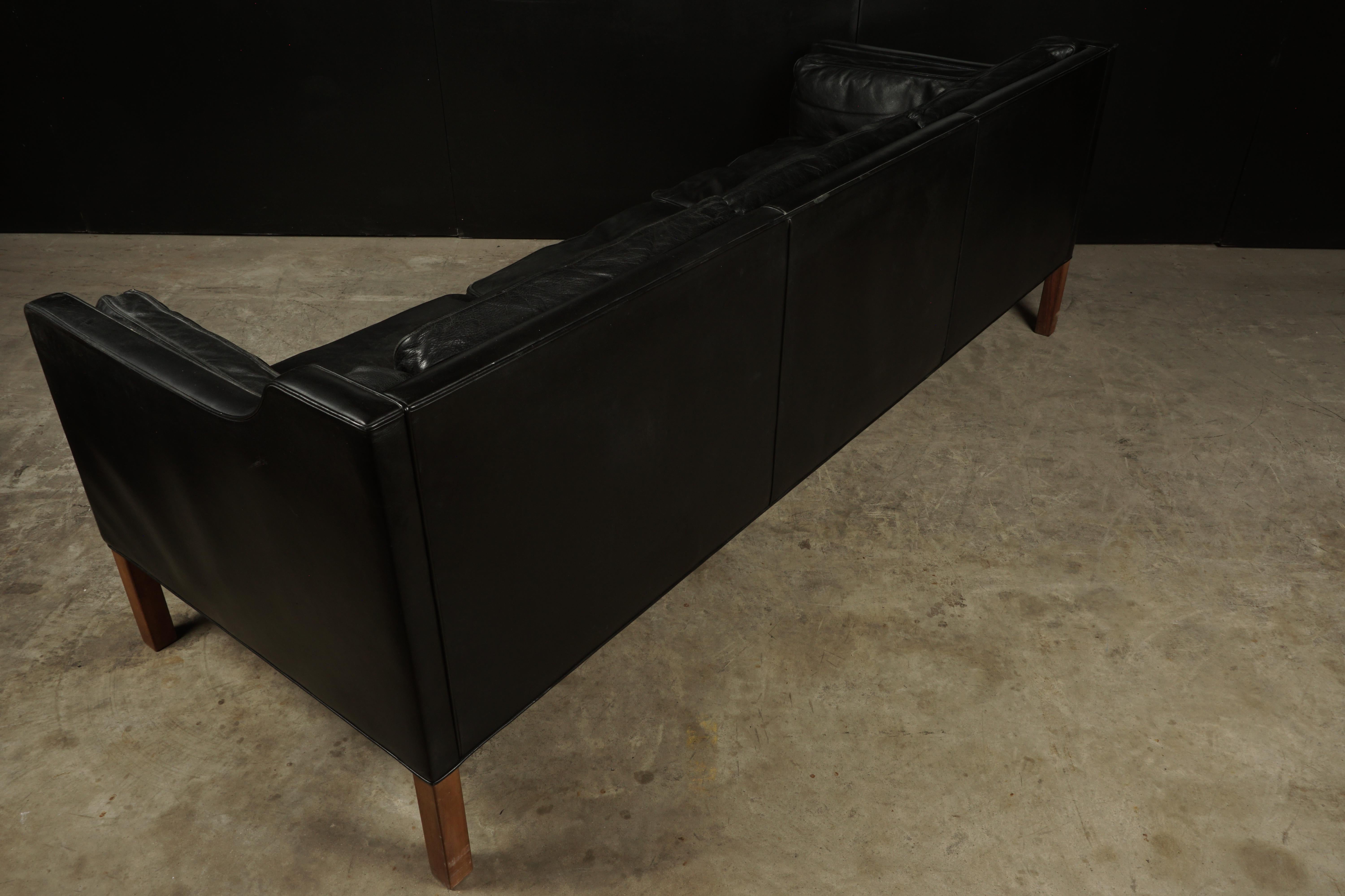 Late 20th Century Midcentury Sofa Designed by Børge Mogensen, Model 2213