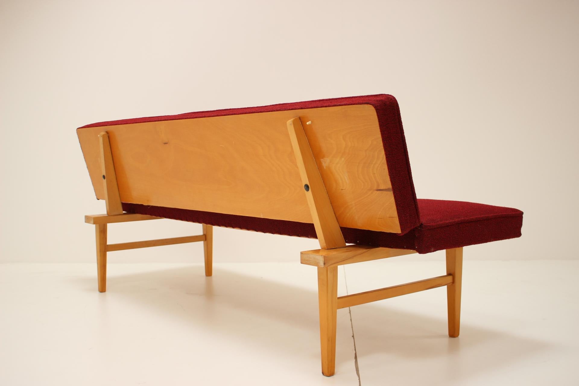 Fabric Midcentury Sofa Designed by Miroslav Navrátil, 1960s