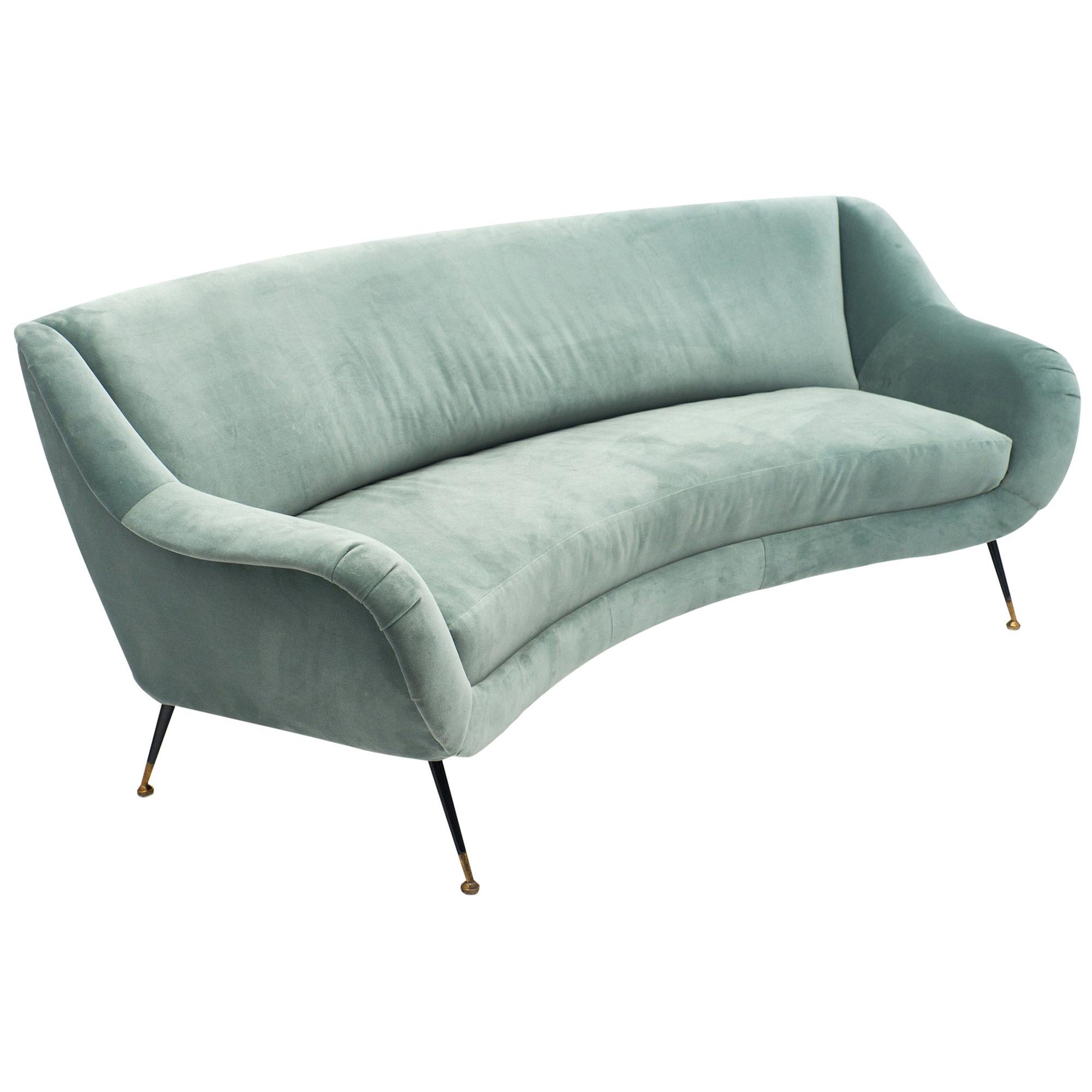 Midcentury Sofa in the Style of Carlo di Carli