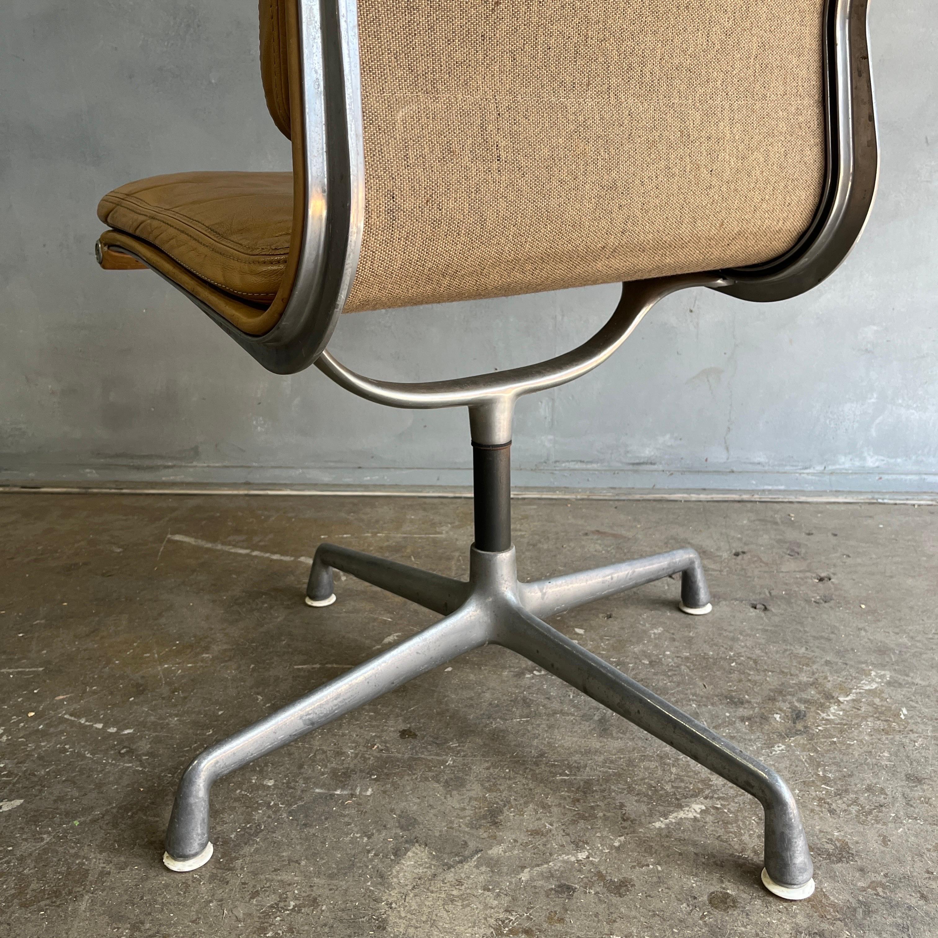 Midcentury Soft Pad Chair by Eames for Herman Miller 4