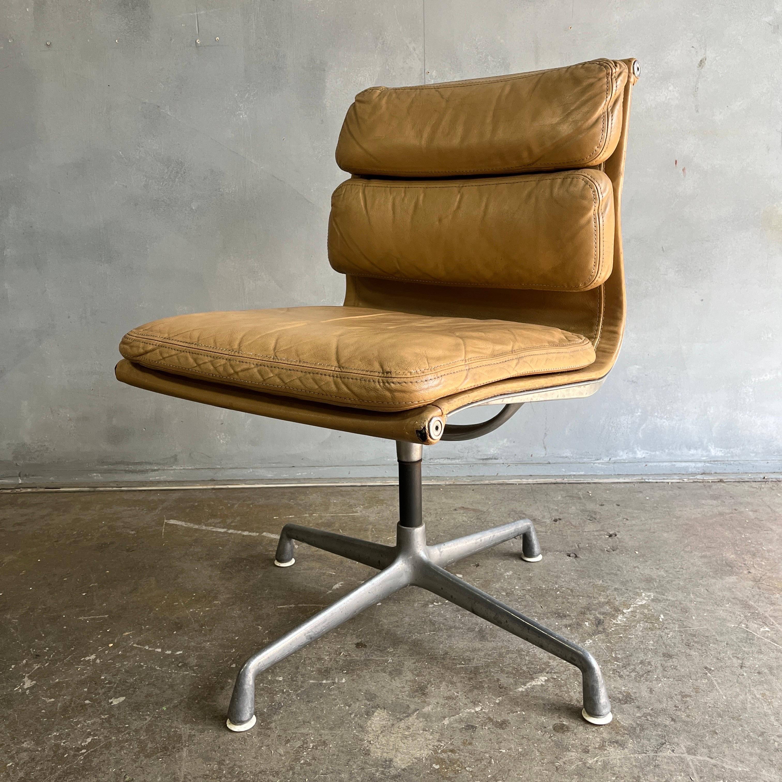 Mid-Century Modern Midcentury Soft Pad Chair by Eames for Herman Miller