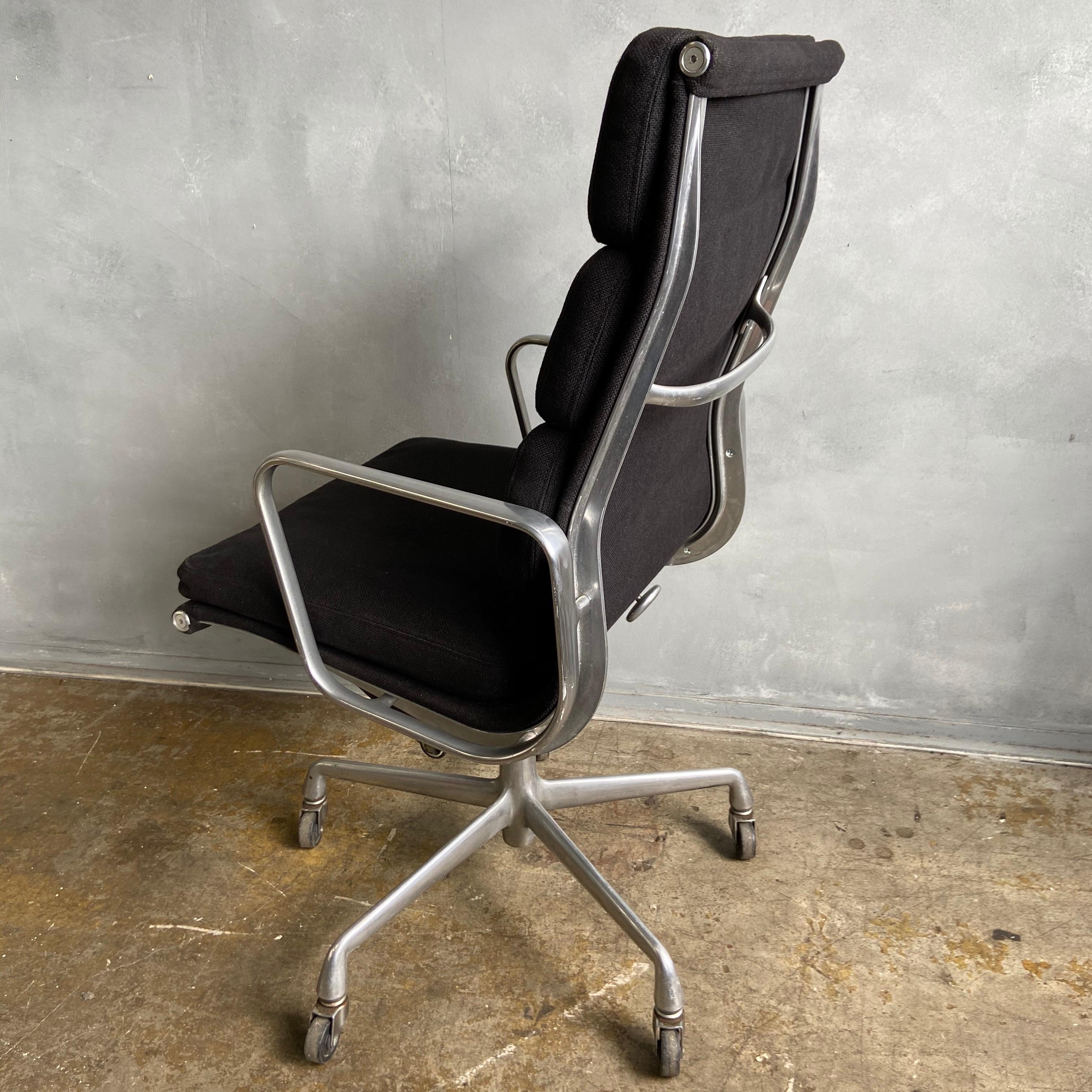 American Midcentury Soft Pad Chair by Eames for Herman Miller