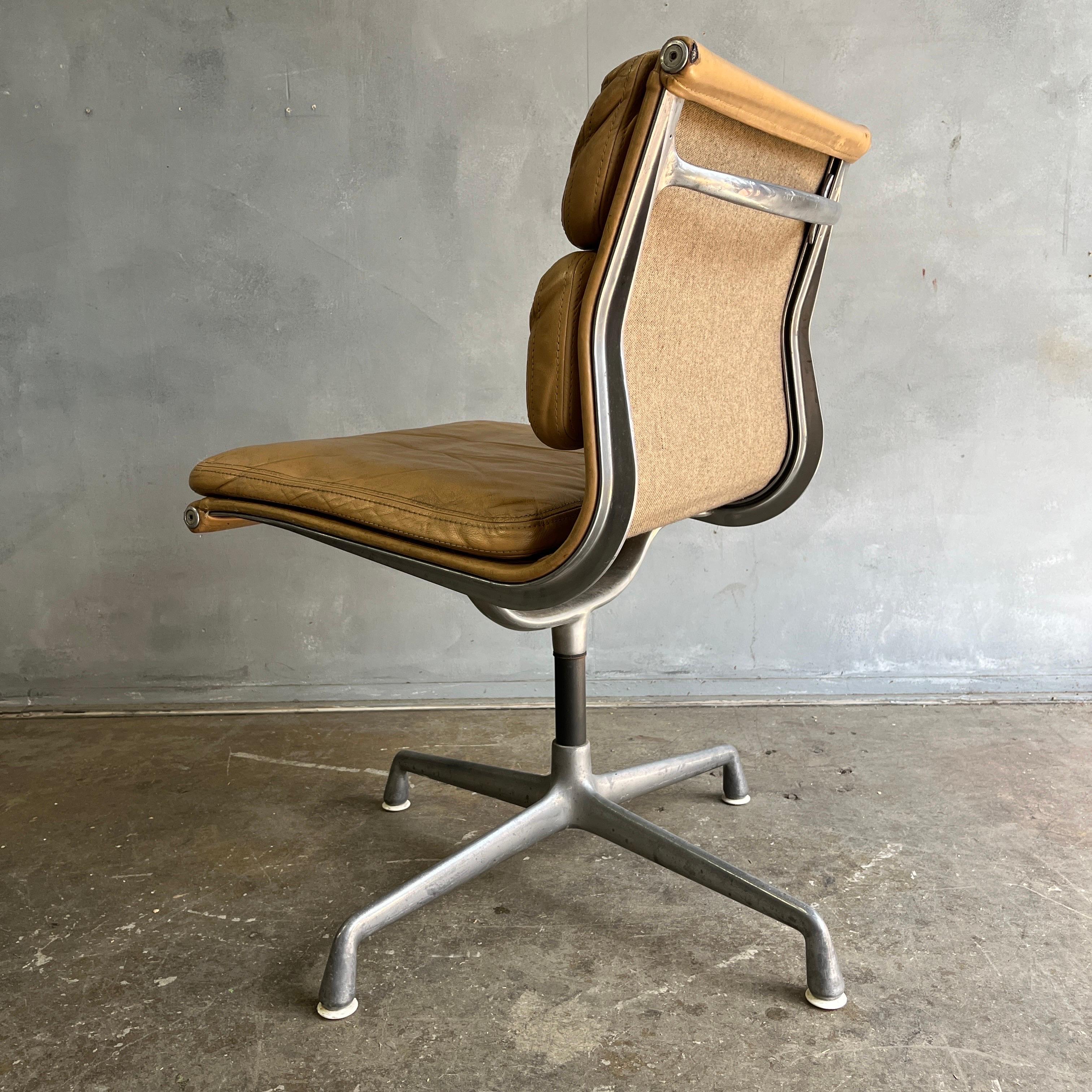 Midcentury Soft Pad Chair by Eames for Herman Miller 2