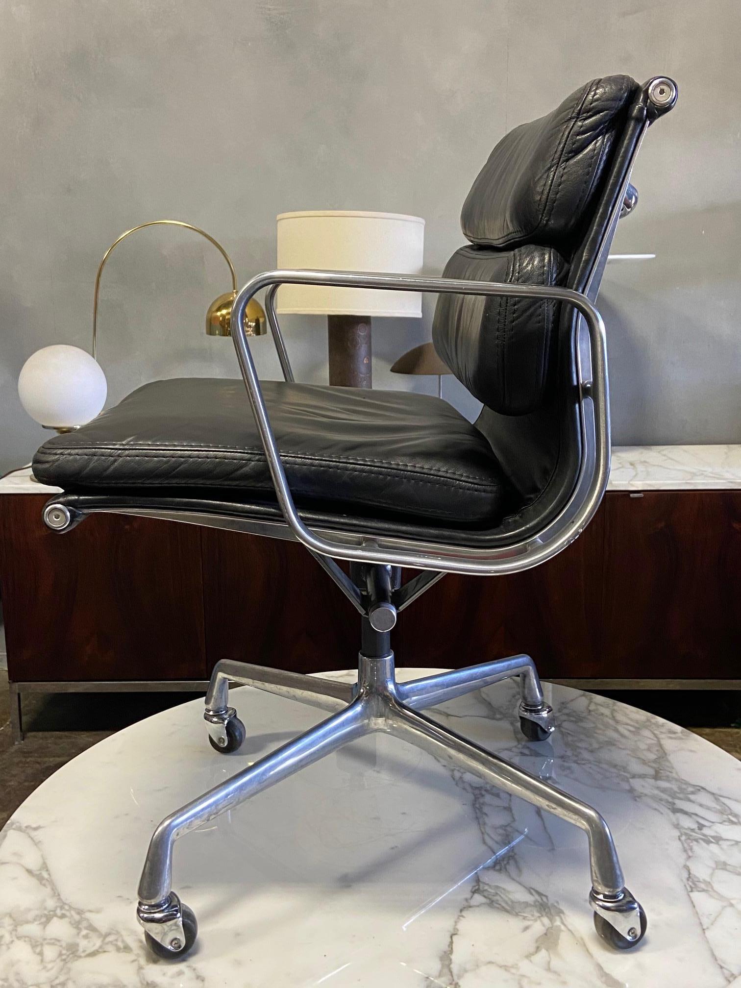 Midcentury Soft Pad Chair by Eames for Herman Miller 2