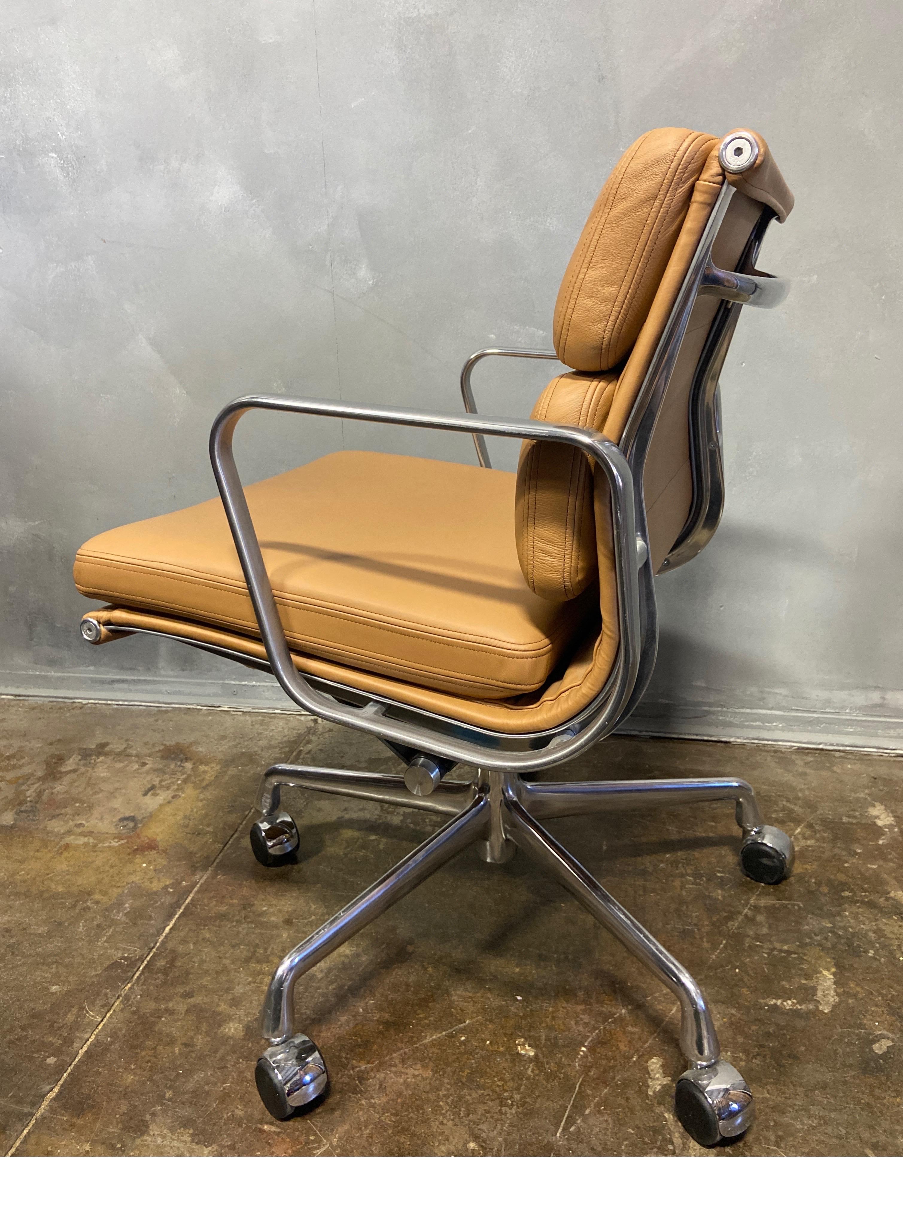 American Midcentury Soft Pad Chairs by Eames for Herman Miller