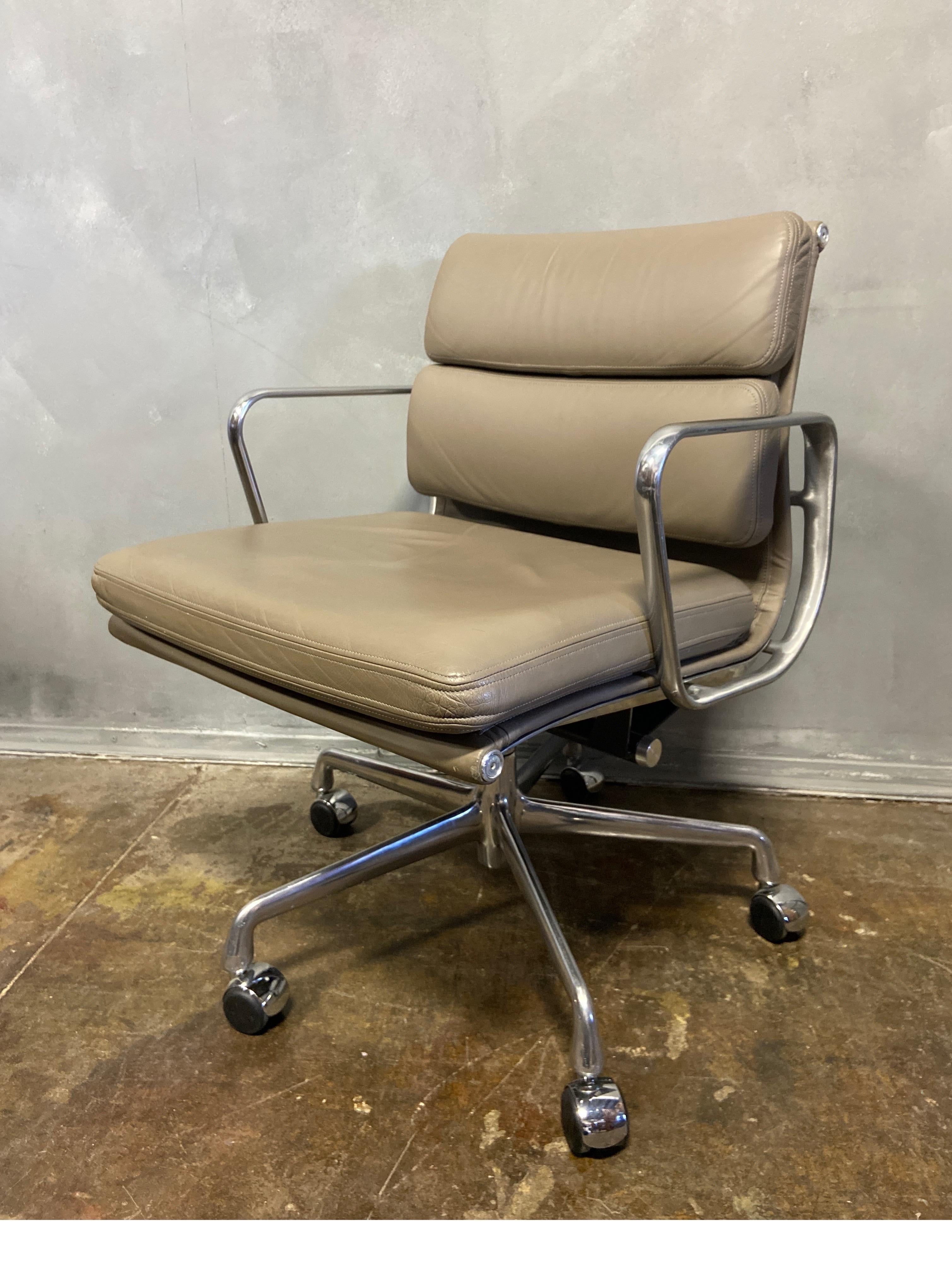 American Midcentury Soft Pad Chairs by Eames for Herman Miller