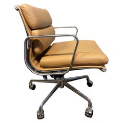 Midcentury Soft Pad Chairs by Eames for Herman Miller