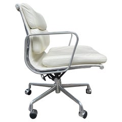 Midcentury Soft Pad Chairs by Eames for Herman Miller 
Two Available
