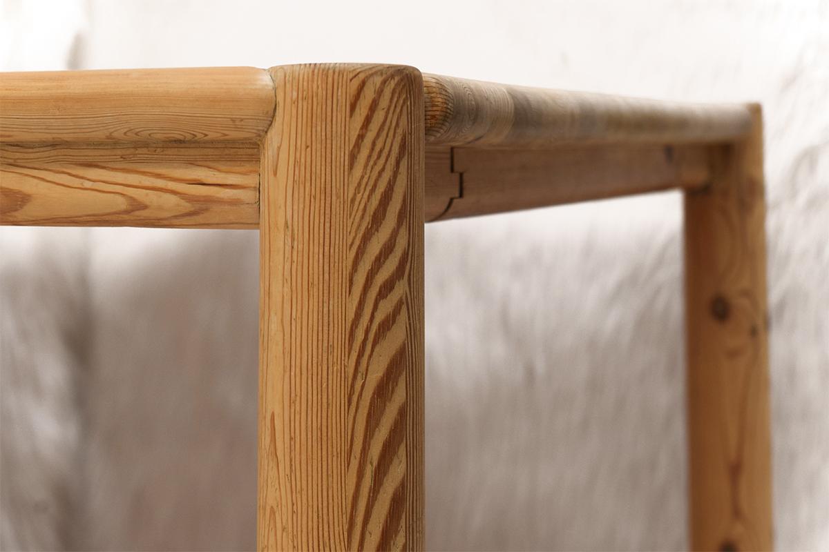 Midcentury Solid Extendable Pine Table, Rainer Daumiller for Hirtshals Savvaerk For Sale 6