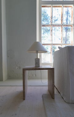 Midcentury Solid Marble Table Lamp Bergbom Sweden 1960s