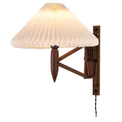 kaare klint scissor lamp Midcentury Solid Teak Scissor Wall Light by Kaare Klint, Denmark, 1960s