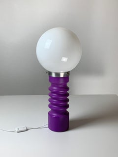Lampe de table en céramique de l'ère spatiale du milieu du siècle dernier par Cari Zalloni pour Steuler