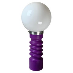 Keramik-Tischlampe aus der Mitte des Jahrhunderts von Cari Zalloni für Steuler, Raumzeitalter