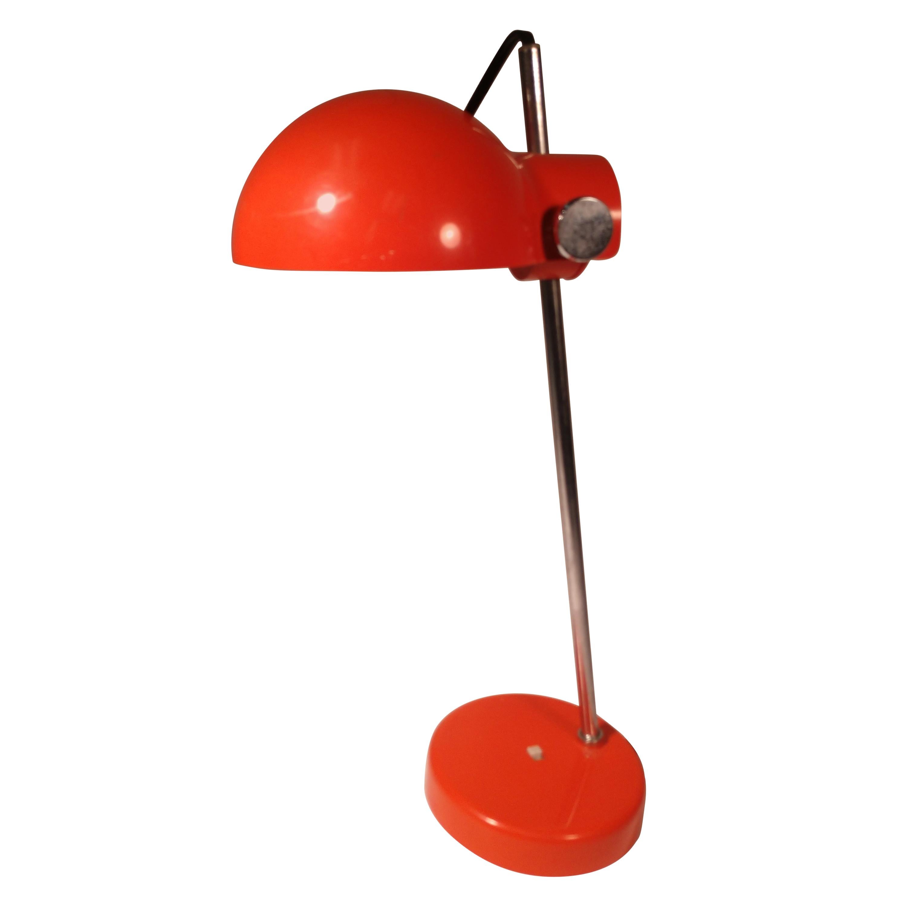Midcentury Space Age Desk Table Lamp Lightolier, Japan, circa 1965