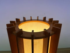 BIG Midcentury Space Age Floor Lamp "Rocket" by Pokrok Zilina, 1960s - 2 pieces