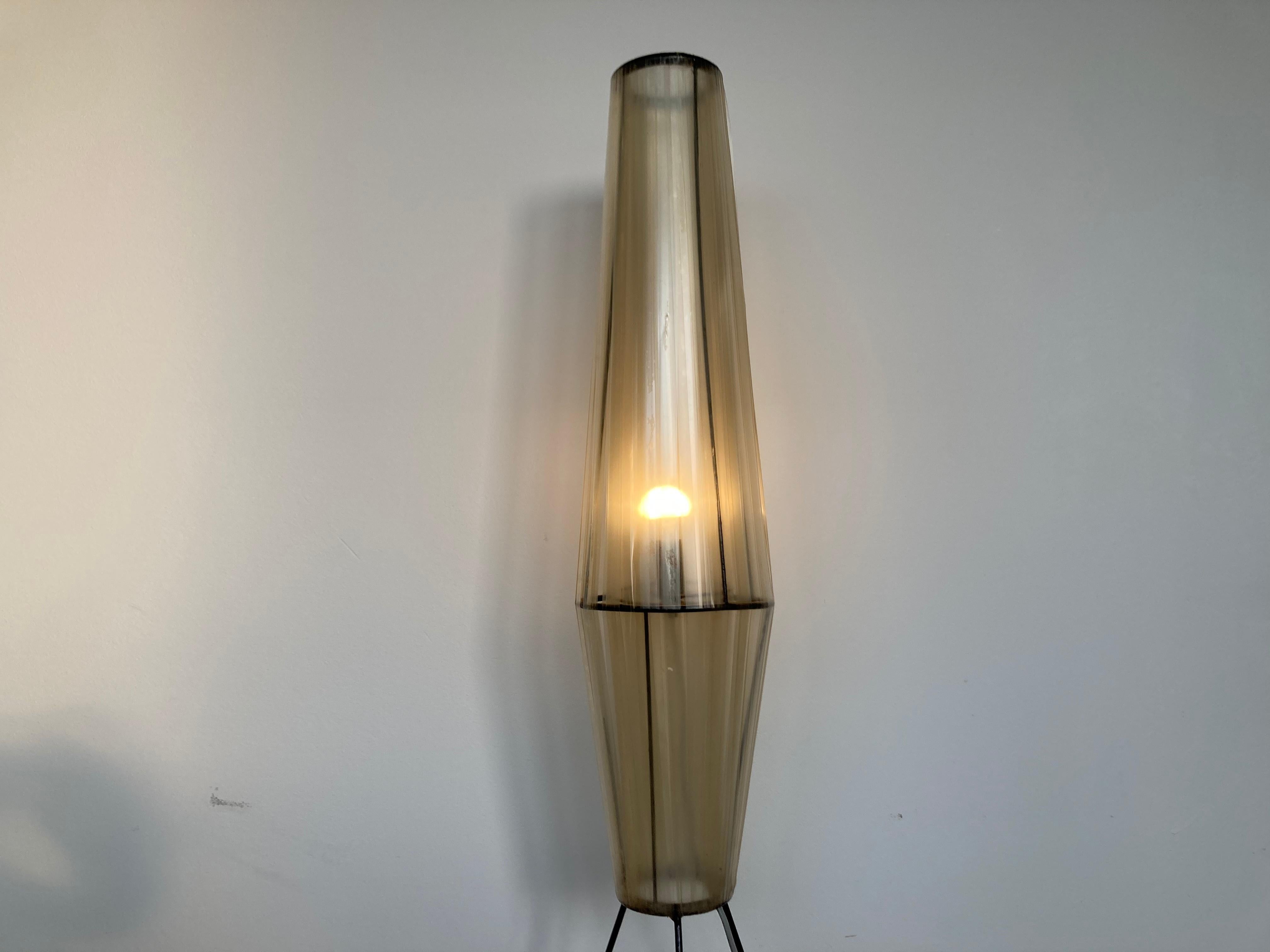 1960s rocket lamp