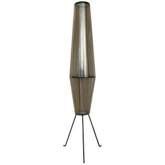Vintage Midcentury Space Age Floor Lamp "Rocket", Czechoslovakia, 1960s