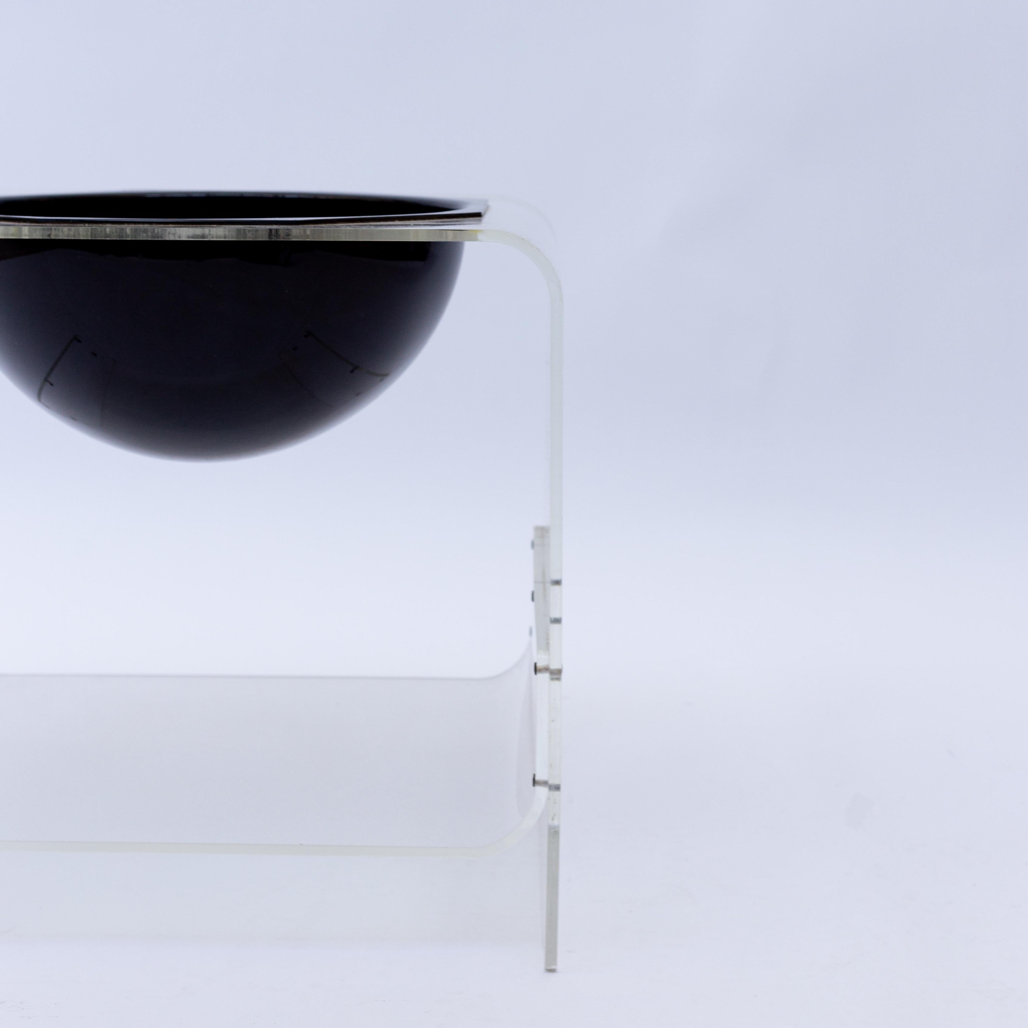 Italian Midcentury Space Age Lucite Wine Bucket, 1960s For Sale