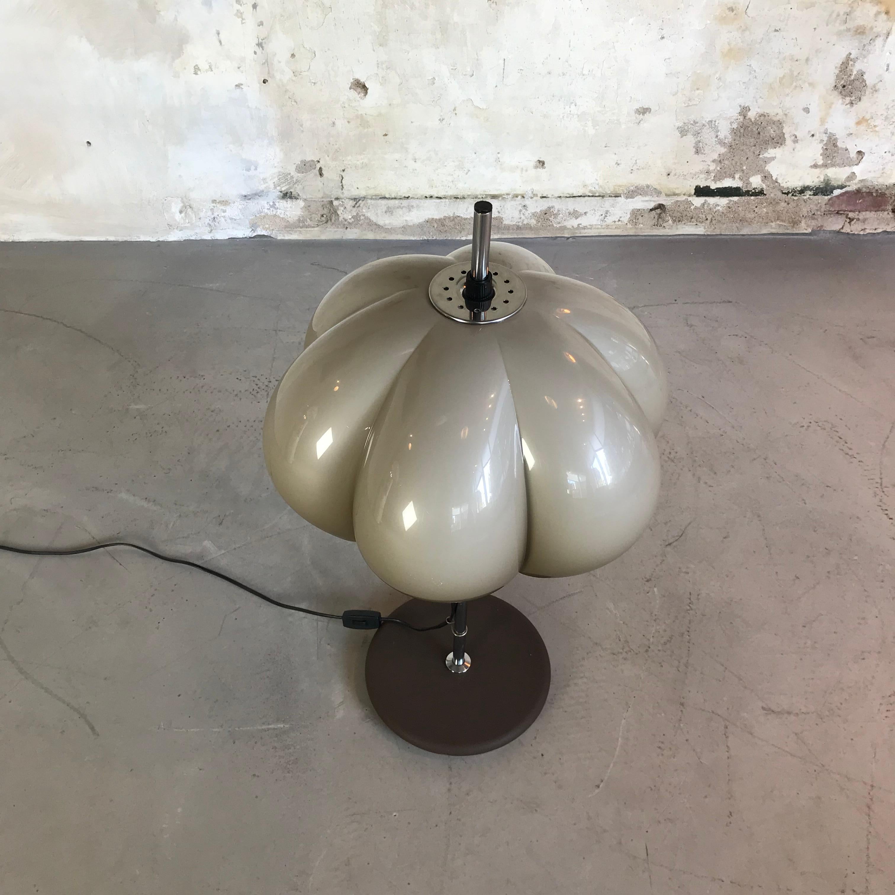Mid-Century Modern Midcentury Space Age Mushroom Table Lamp by Dijkstra, Dutch Design, 1960s