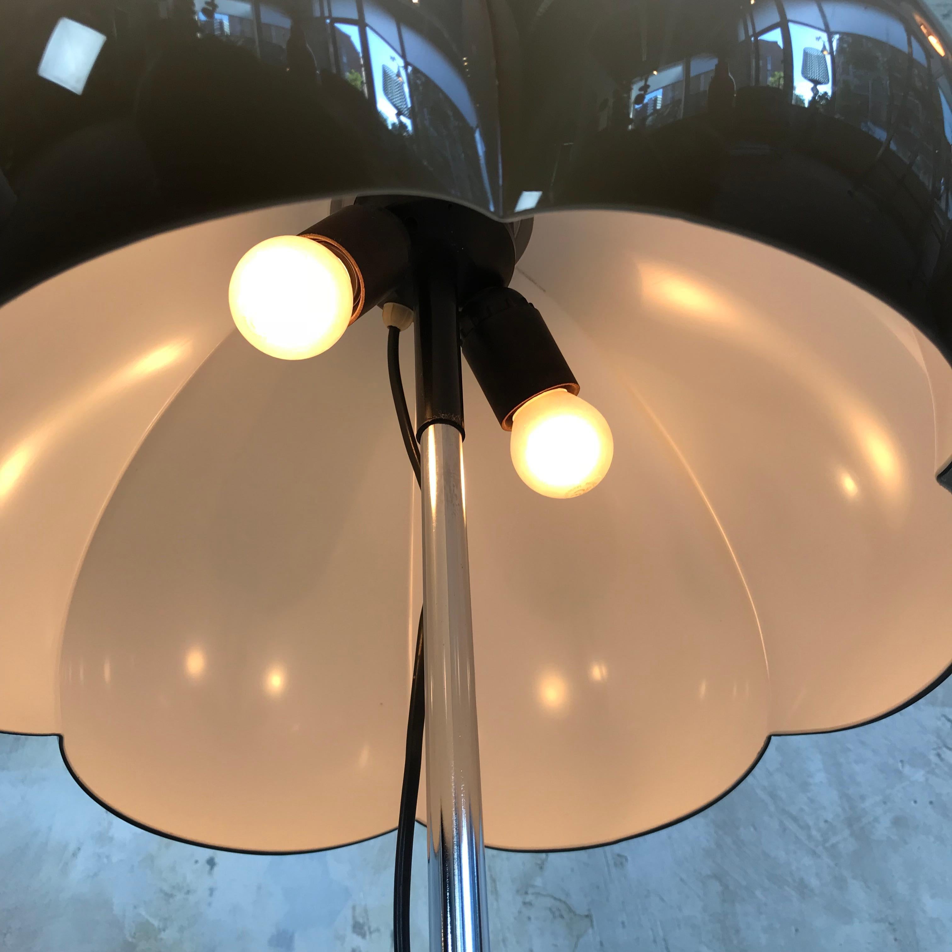 Mid-20th Century Midcentury Space Age Mushroom Table Lamp by Dijkstra, Dutch Design, 1960s