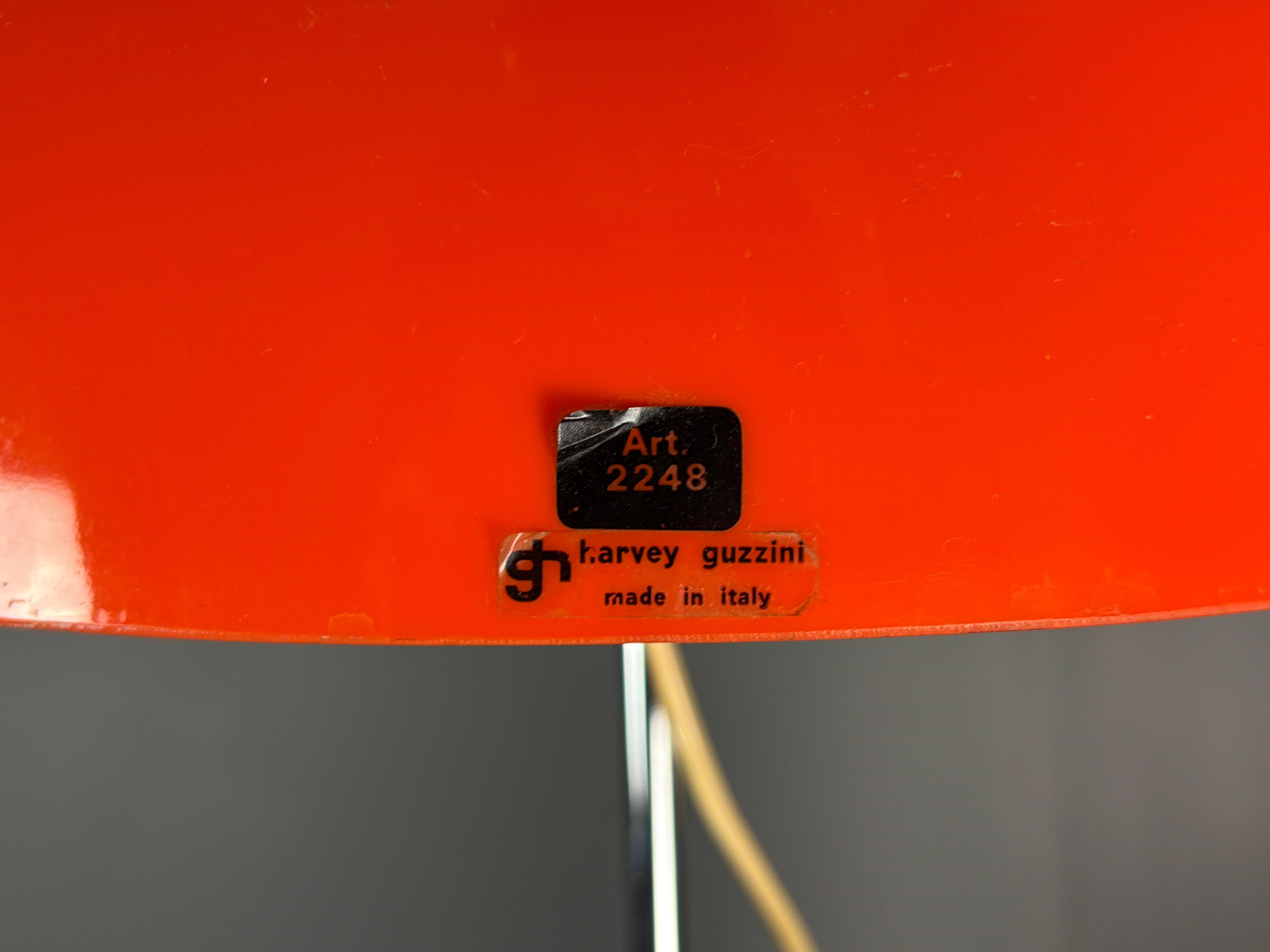 Lampada da tavolo del Midcentury Space Age di Luigi Massoni & Massoni per Guzzini, modello Faro, anni '70 in vendita 5