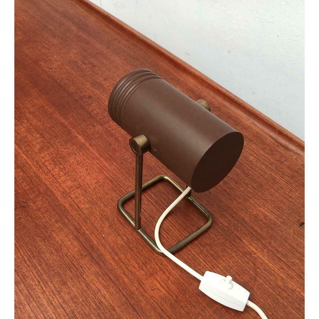 MidCentury Space Age Table Lamp by Rolf Krüger for Heinz Neuhaus Leuchten, 1960s For Sale 4