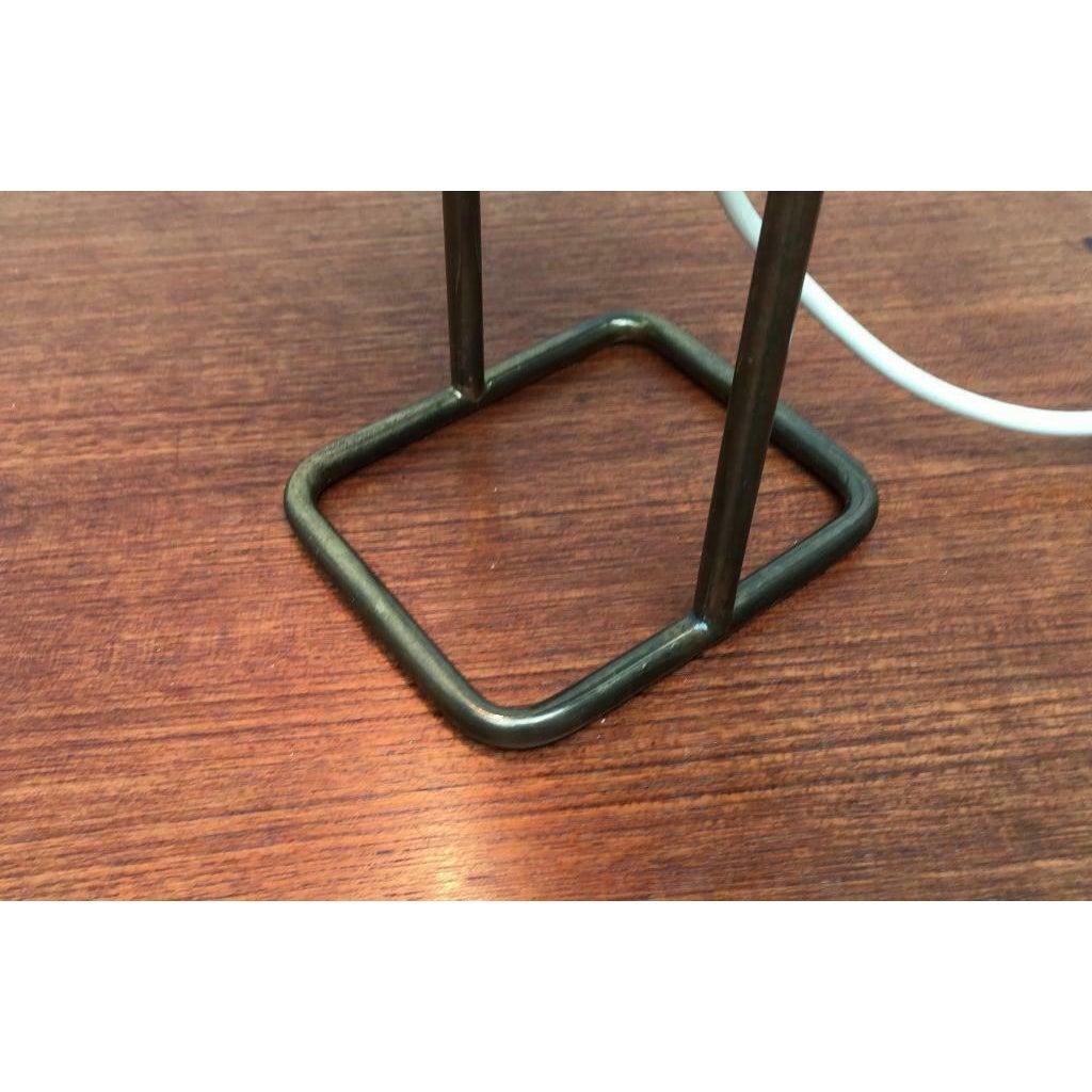 MidCentury Space Age Table Lamp by Rolf Krüger for Heinz Neuhaus Leuchten, 1960s In Excellent Condition For Sale In Hamburg, DE