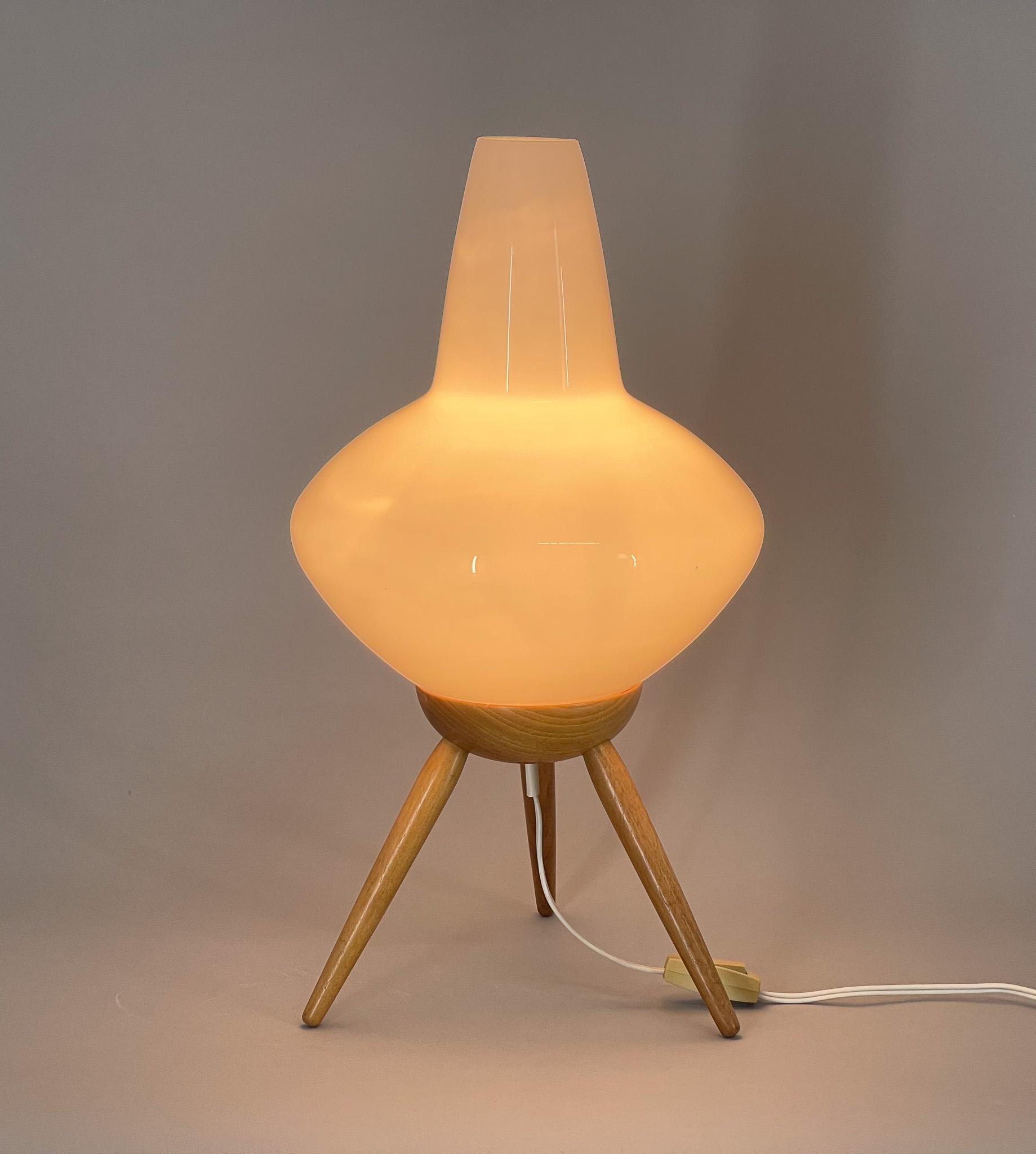 Midcentury Space Age Table Lamp 