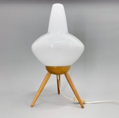 Midcentury Space Age Tischlampe "rocket" von ÚLUV, 1960er