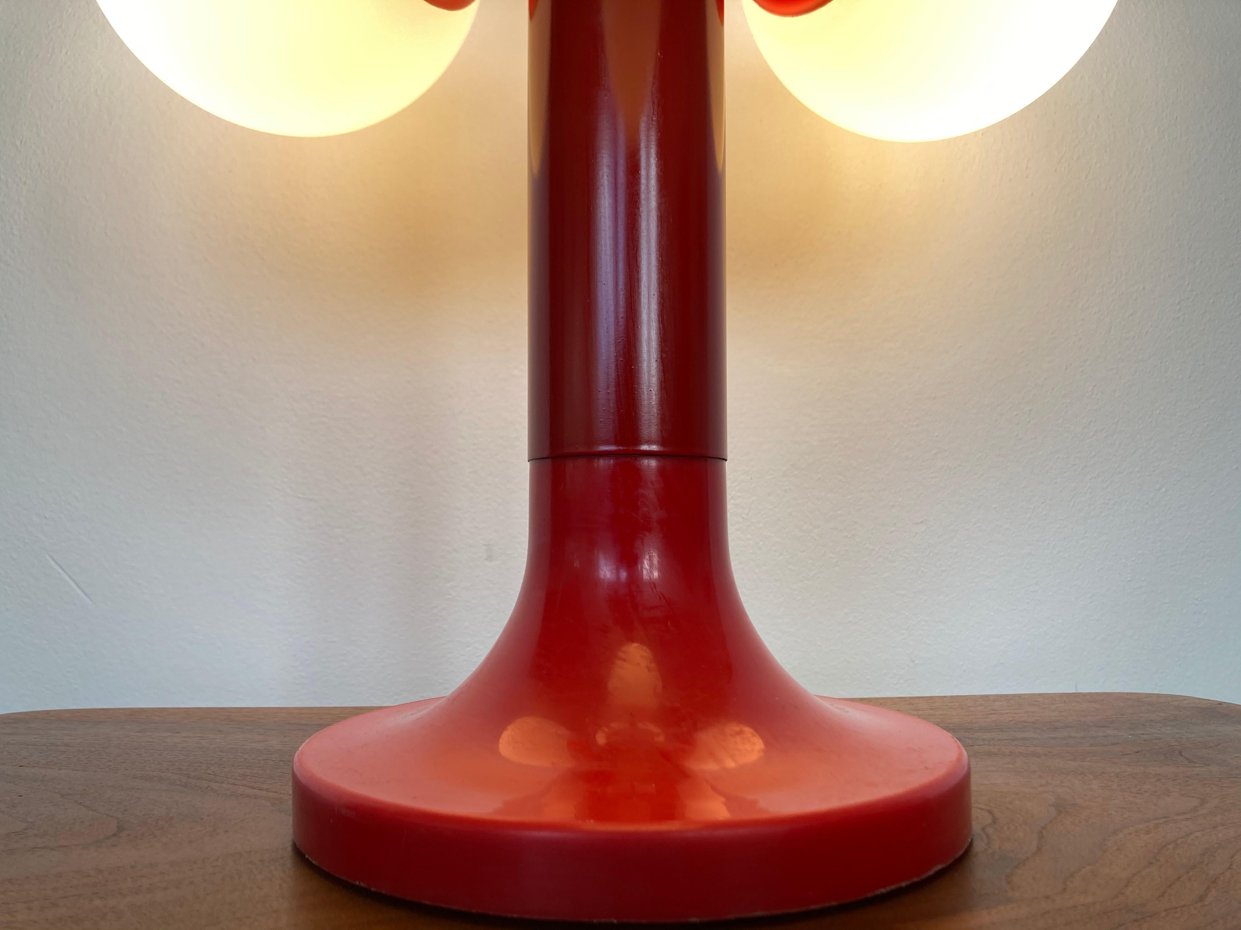 Midcentury Space Age Table Lamp, Sputnik or Atom, 1970s In Good Condition In Praha, CZ