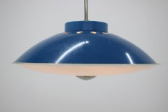 Midcentury Space Age UFO Pendant by Napako, 1970s