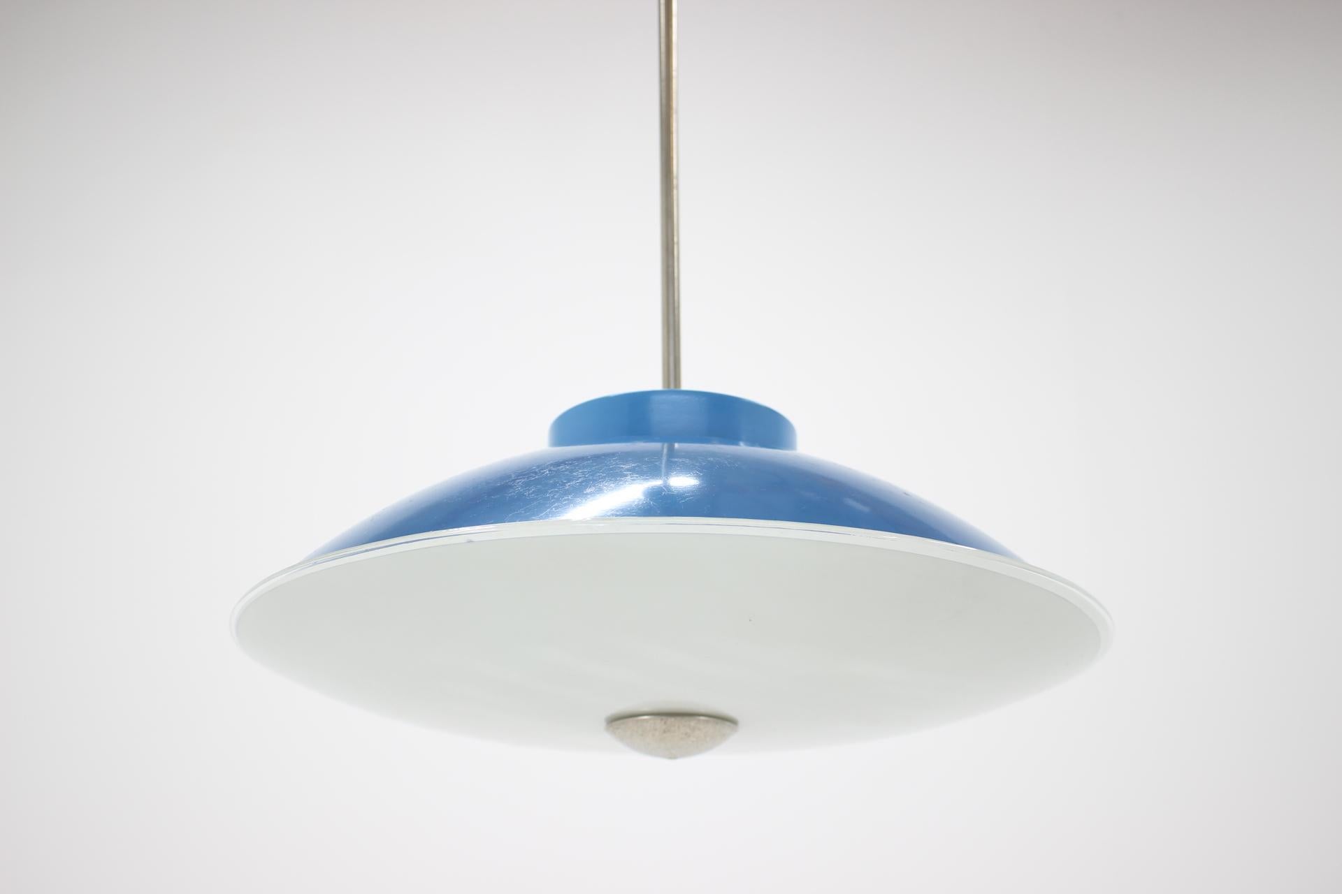 Late 20th Century Midcentury Space Age UFO Pendant by Napako, 1970s