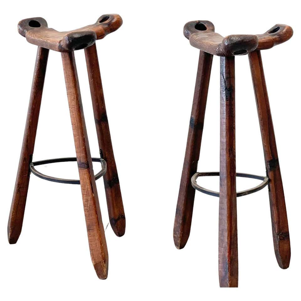 Funky Midcentury Bar Stool at 1stDibs | funky bar stools, funky counter ...