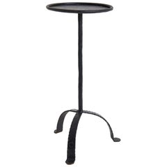 Midcentury Spanish Black Martini Table