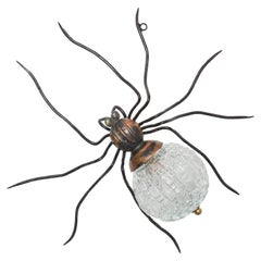 Midcentury Spider Wall-Mounted Lamp