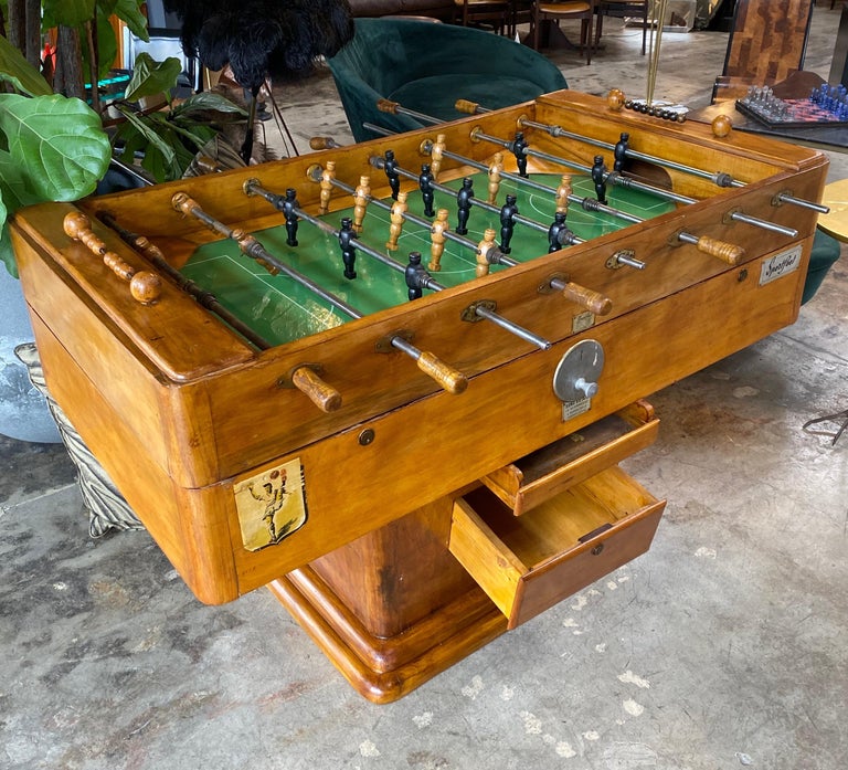 Midcentury Sportfoot Foosball, Italy, 1950s at 1stDibs